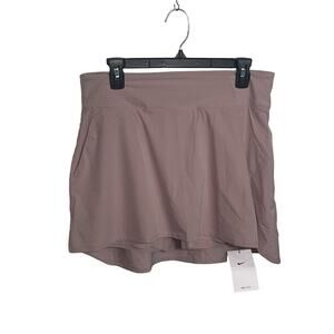 Nike Women's Dri-FIT Bliss Mid-Rise Skort tan/mauve XS